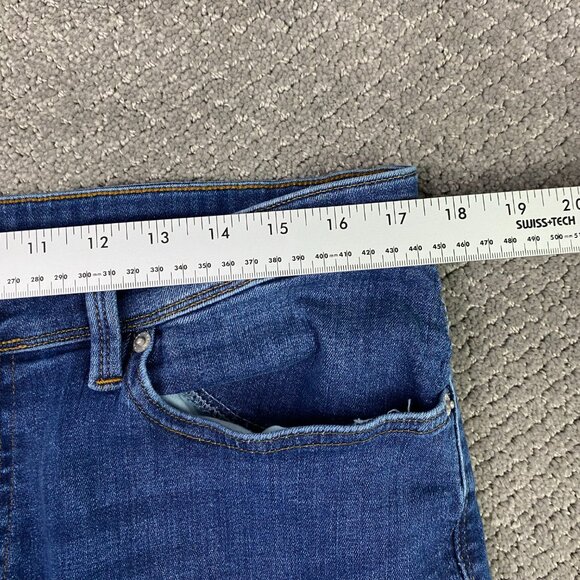 DU/ER Duer Jeans Men's 36 x 32 Fit 35 x 28.5 Blue L2X Relaxed Taper Stretch N2X - Picture 11 of 15